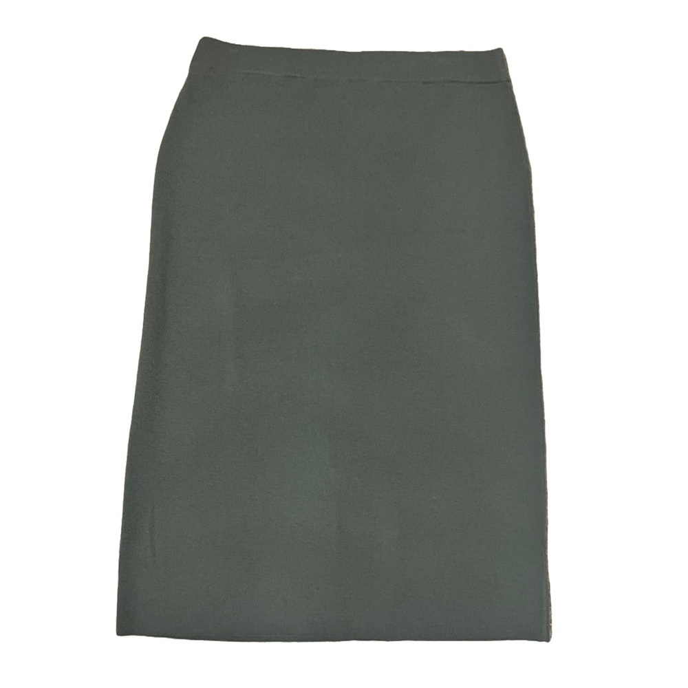 Eileen Fisher Dark Gray Midi Skirt